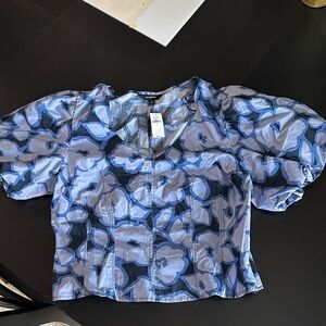 Banana Republic Floral Blouse
